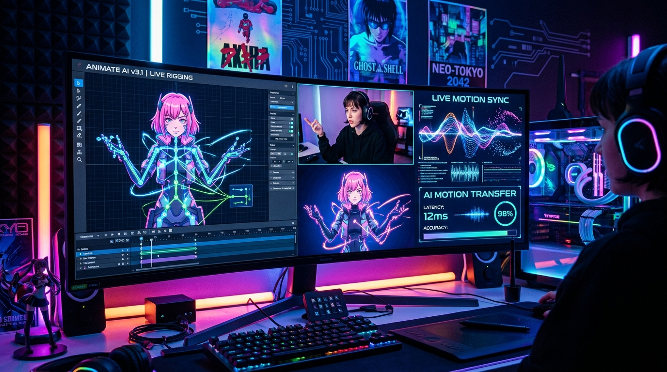 Zero Keyframes: How Creators Are Using Motion-Swap & Puppet Rigging to Produce Viral Animated Shorts
